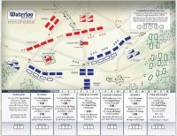 Waterloo Solitaire canvas map 17 x 22 