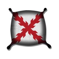 Dice Tray Cross of Burgundy 