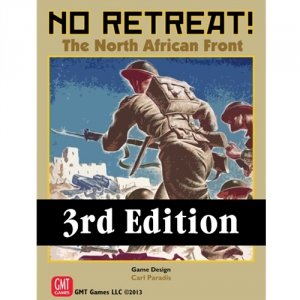 Mounted Map No Retreat 2! The North African