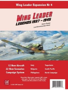 Wing Leader Expansion #4: Legends 1937-1945 