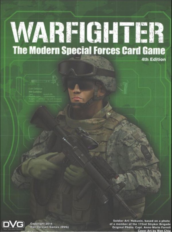 WARFIGHTER. The Modern Special Forces Card Game, 4th Edition