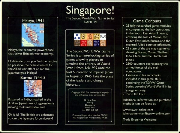 TSWW: Singapore! Colonel's Edition