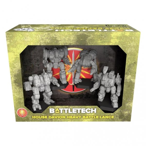 BattleTech House Davion Heavy Battle Lance