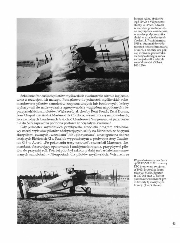SPAD VII vs ALBATROS D III 1917-1918