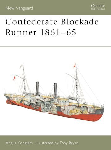 NEW VANGUARD 92 Confederate Blockade Runner 1861–65