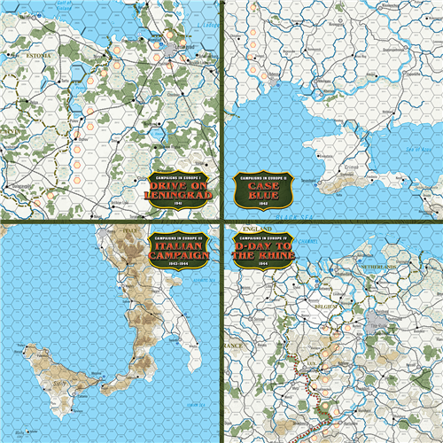 Campaigns In Europe Complete Pack