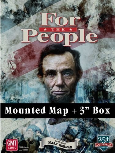 For the People, 4th Printing Mounted Map and 3&quot; Box