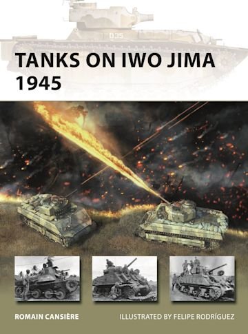 NEW VANGUARD 329 Tanks on Iwo Jima 1945