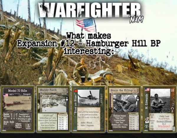 Warfighter Vietnam Expansion #12 Hamburger Hill BP