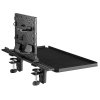 Półka rozszerzenie/nadstawka do biurka z wieszakiem NanoRS, 20kg, RS174