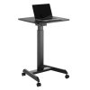 Biurko stolik do laptopa Maclean, regulacja wysokości, do pracy stojąco siedzącej, max wys 113cm, MC-892B