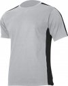 Koszulka t-shirt 180g/m2, szaro-czarna, s, ce, lahti