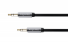 Kabel wtyk prosty - wtyk prosty jack 3.5  stereo 3.0m Kruger&Matz