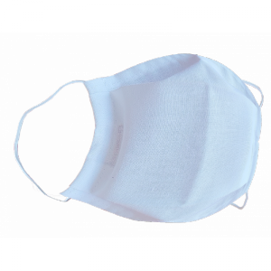Maska jednowarstwowa bawełn.175*105mm z gumkami