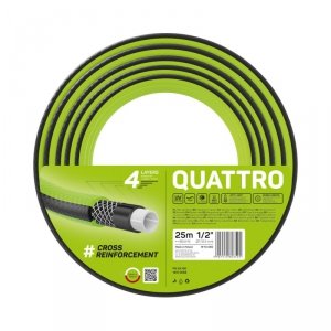 Wąż ogrodowy Cellfast Quattro 1/2 25m