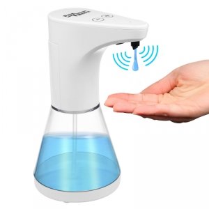 Automatyczny dozownik Promedix, pojemnik dyspenser do płynnych mydeł, płynów dezynfekujących, 480ml, 4xAA PR-530
