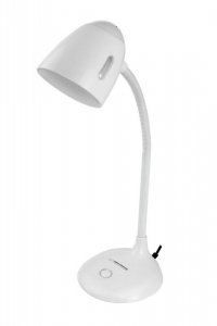 ELD110W Esperanza lampka biurkowa e27 electra biała