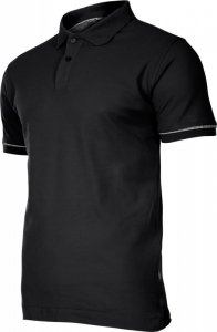 Koszulka polo, 220g/m2, czarna, 3xl, ce, lahti