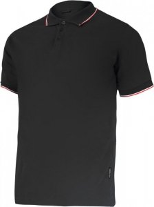 Koszulka polo 190g/m2, czarna, 2xl, ce, lahti
