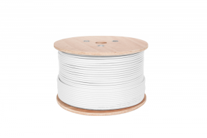 Kabel koncentryczny F690BV.A biały szpula 305m