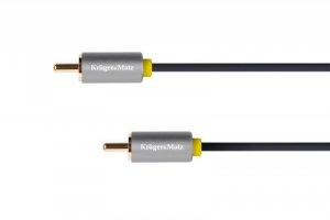 Kabel 1RCA-1RCA 0.5m  Kruger&Matz Basic