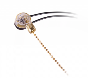 Złącze przełącznik złoty łańcuszkowy+przewód