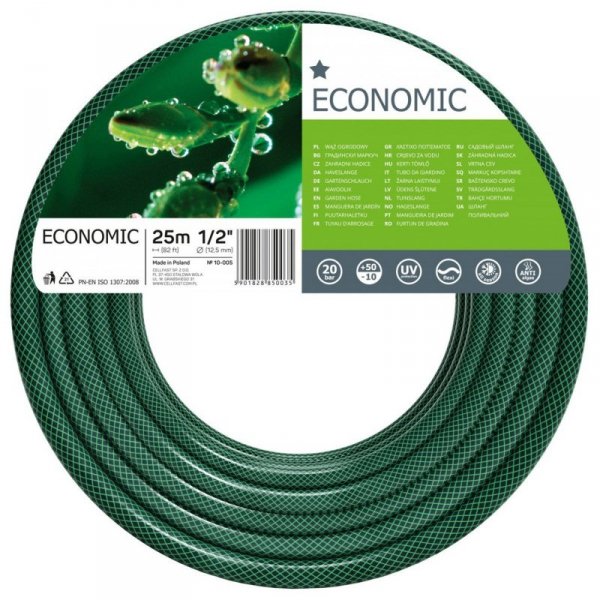 Wąż ogrodowy Cellfast Economic 1/2" 25m