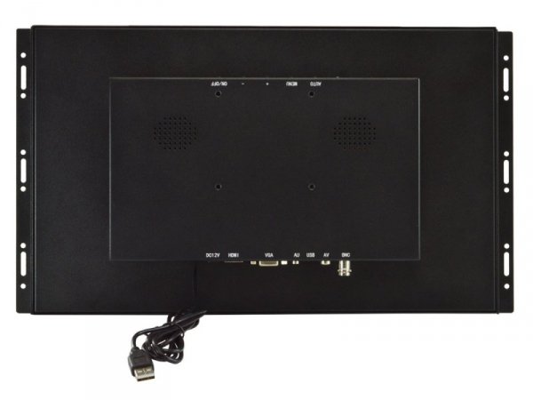 Monitor dotykowy open frame led 15cali vga hdmi bnc usb 12v 230v