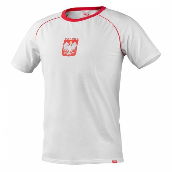T-shirt kibica Polska, rozmiar M