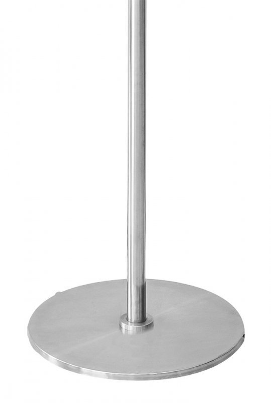 Promiennik stojący 1000W/2000W, aluminiowy, IP34, element grzejny halogen lamp, wysokość 2.1 m, bez pilota