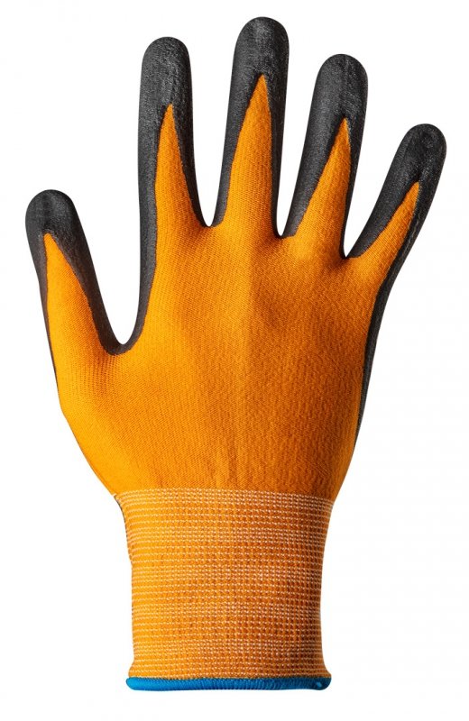 Rękawice robocze, nylonowe, pokryte kropkami z nitylu, 4131X, rozmiar 8