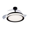 Wentylator sufitowy z oświetleniem Philips Atlas Czarny 450 lm 28 W