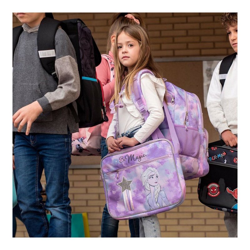 Torba szkolna Frozen Liliowy (29 x 6 x 38 cm)