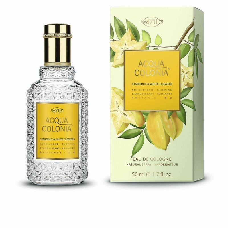 Perfumy Unisex 4711 Acqua Colonia EDC Karambola Białe kwiaty (50 ml)
