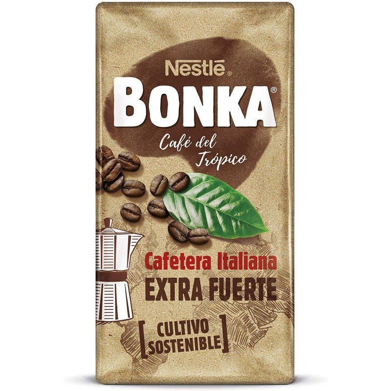 Kawa Mielona Bonka 250 g Bardzo silne utrwalenie