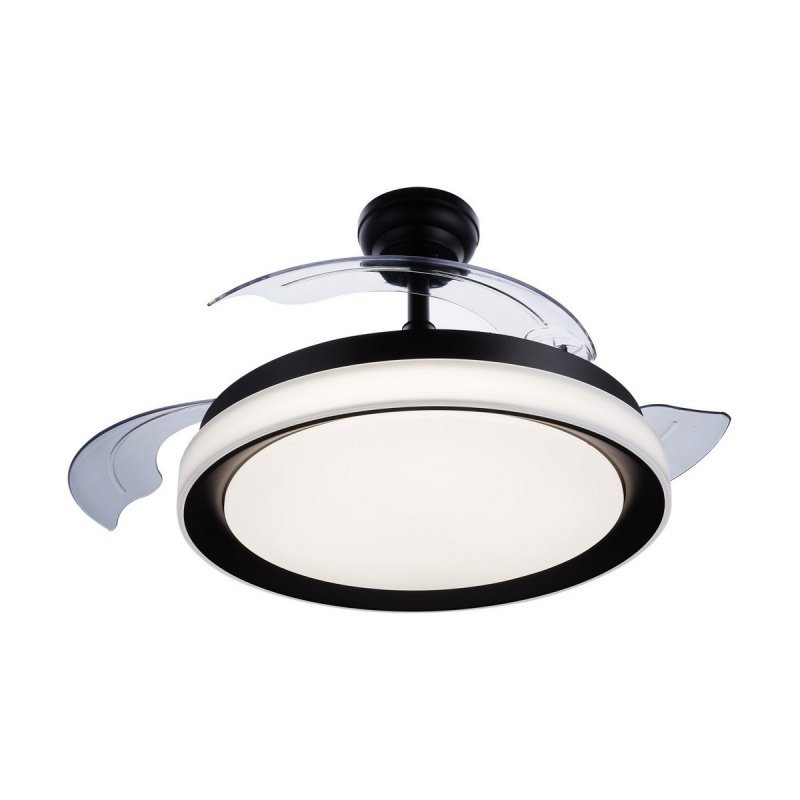 Wentylator sufitowy z oświetleniem Philips Atlas Czarny 450 lm 28 W