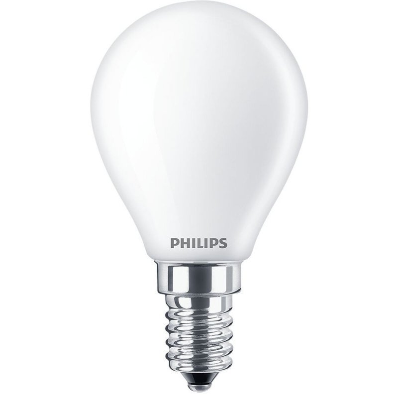 Żarówka LED Philips Vela y lustre 4,5 x 8,2 cm E14 470 lm 4,3 W (4000 K)