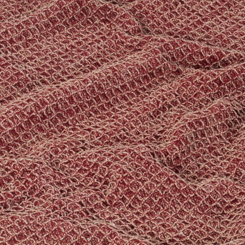 Bawełniana narzuta, 160 x 210 cm, burgundowa