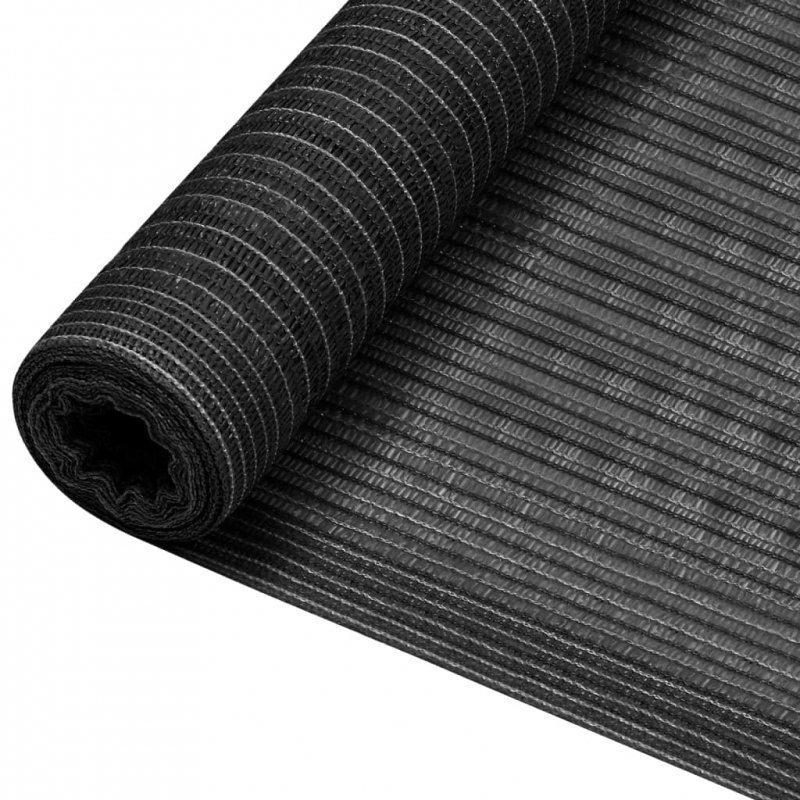 Siatka cieniująca, antracytowa, 1,2x50 m, HDPE, 195 g/m²