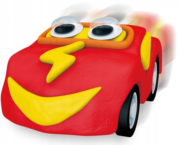 Play-Doh Air Clay Racers Autko Czerwone Masa Plastyczna Zestaw Kreatywny