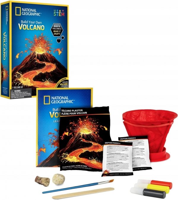 Zbuduj Własny Wulkan National Geographic DIY Kit