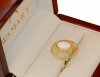 Okazały pierścionek opal w koszyczku R.23 złoto 585