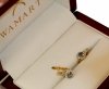 Kolczyki diamenty 32/0,12cT angielskie złoto 585