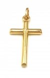 Krzyż prosty 31MM złoto 585 