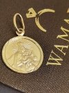 Medalik Częstochowska złoto 585 