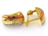 Kolczyki Muszle wężowe złoto 585 14cT