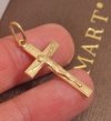 Krzyż z wizerunkiem 3cm złoto 585 