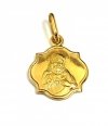 Medalik szkaplerz wypukły złoto 585 