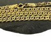 Łańcuch 3mm monaliza 55cm kuty złoto 585  