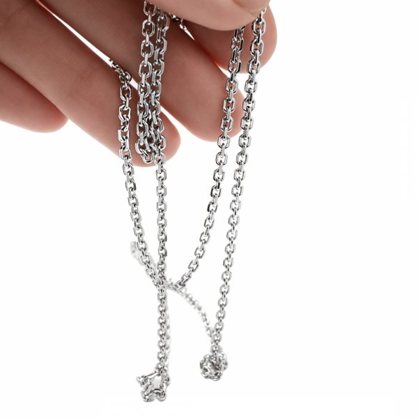 Łańcuch rolo 70cm srebro 925 ROD